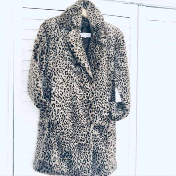 Calvin Klein Jackets & Blazers - Calvin Klein Faux Leopard print jacket XS